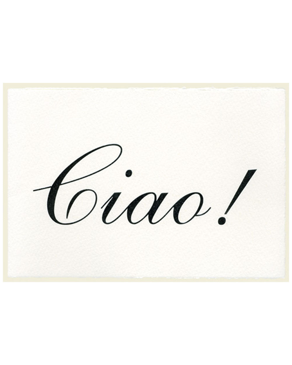 Card - Ciao