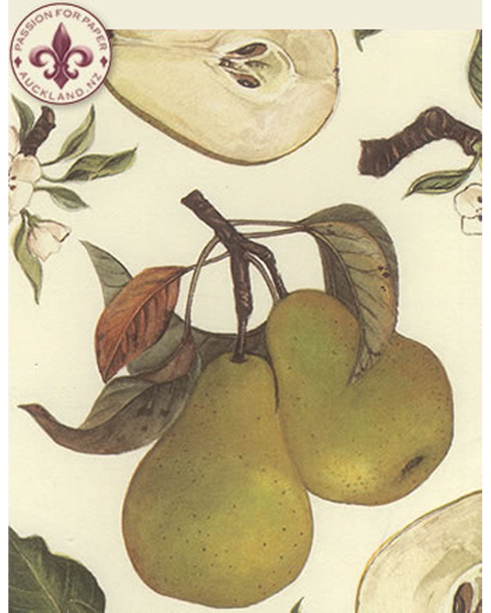 Tea Towel - Apples & Pears