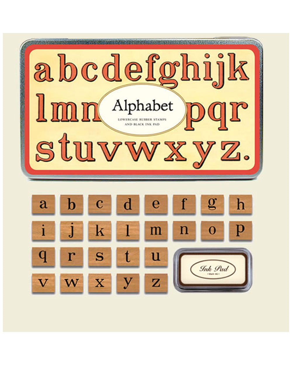 Rubber Stamps - Alphabet - Upper Case